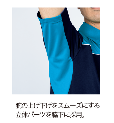 脇下の立体パーツ