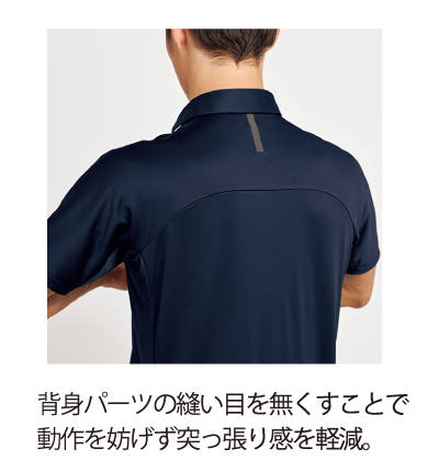 cwx &recovery メンズシャツ(丸首3分袖) 長袖ニットシャツ（男女兼用）運送【FTK303】｜介護ユニフォーム