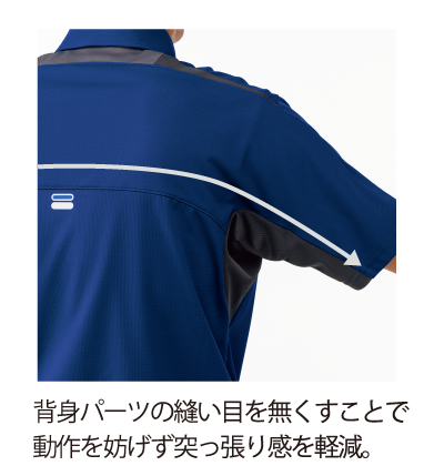 半袖ニットシャツ（男女兼用）運送【FTK338】｜介護ユニフォーム・制服