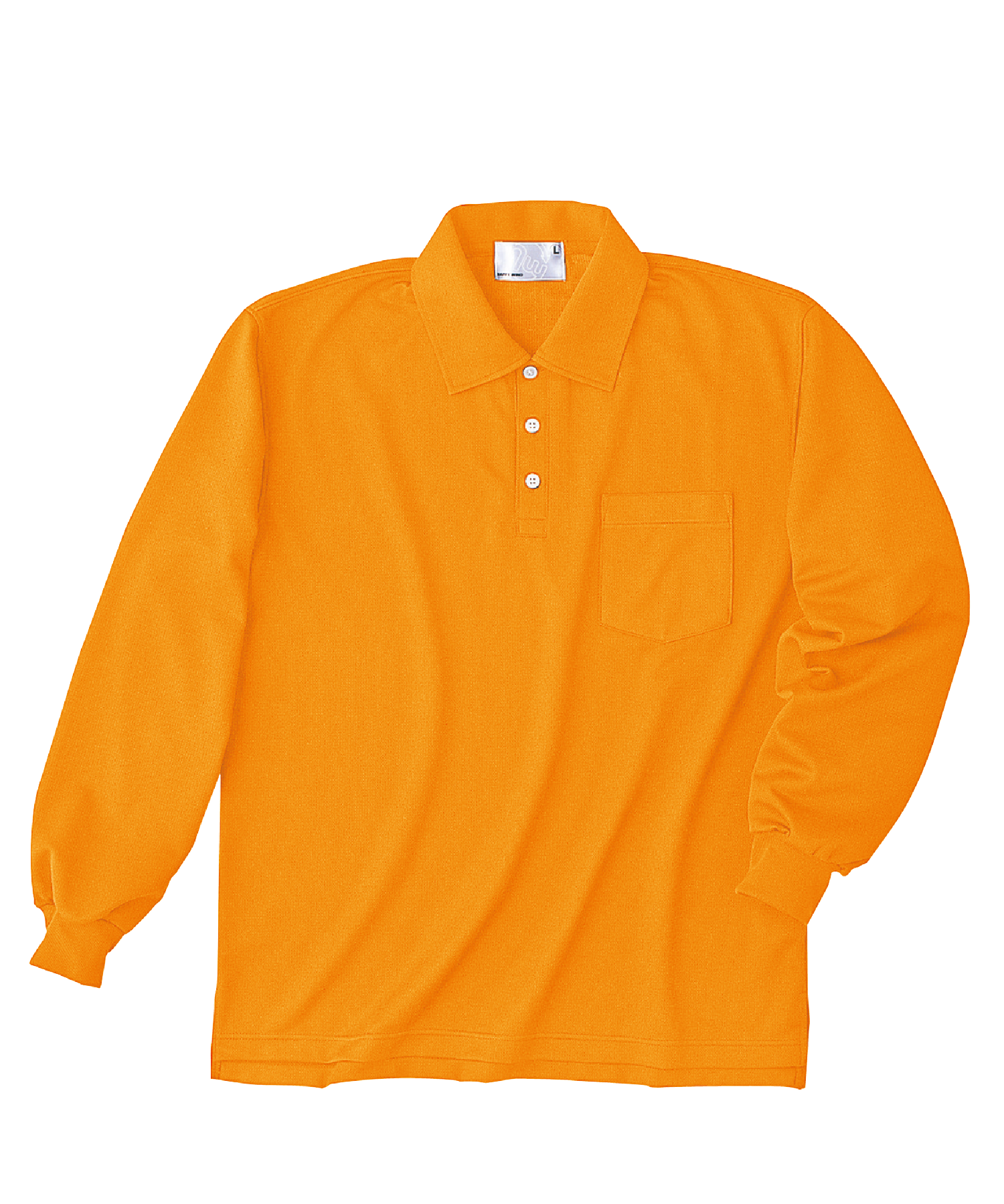 長袖ニットシャツ（男女兼用）介護 【HAK301】｜介護ユニフォーム